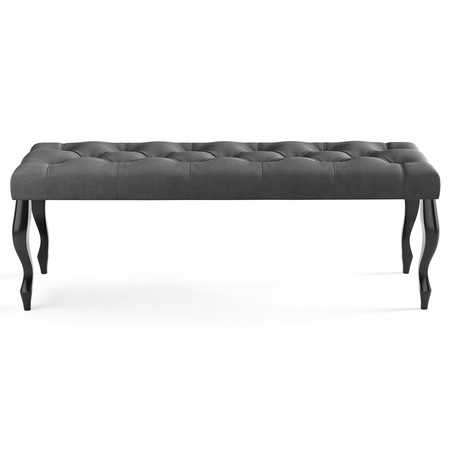 Lavice CHESTERFIELD 100x40 cm Grafit SG-nábytek