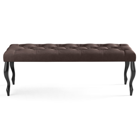 Lavice CHESTERFIELD 120x40 cm Hnědá SG-nábytek