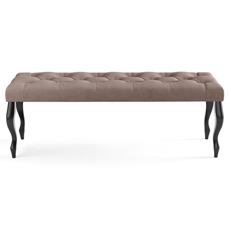 Lavice CHESTERFIELD 120x40 cm Světle hnědá SG-nábytek